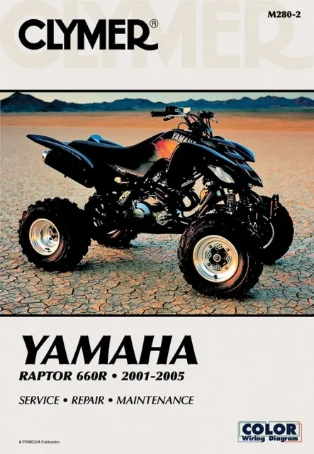 Книга: YAMAHA YFM660R RAPTOR (б) 2001-2005 г.в., рем., экспл., то | Clymer