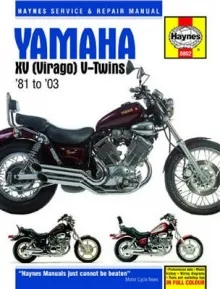 Книга: YAMAHA XV (VIRAGO)  V-TWINS (б) 1981-2003 г.в., рем., то | Haynes