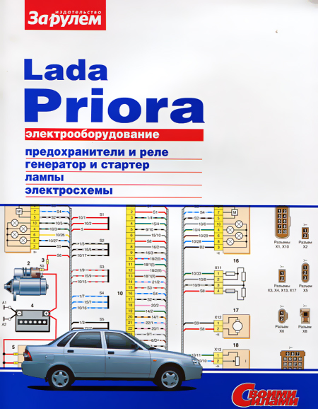 Книга: LADA PRIORA | Электрооборудование сер. СС | За рулем