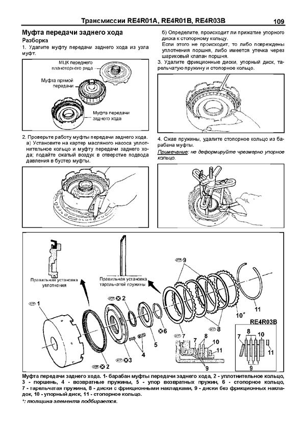 Книга: Автоматические коробки передач Nissan RE4R01A / RE4R01B / RE4R03B (Том 2), сер.ПРОФ. | Легион-Aвтодата