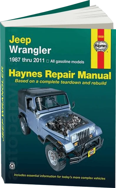 Книга: JEEP WRANGLER (б) 1987-2011 г.в., рем., то | Haynes