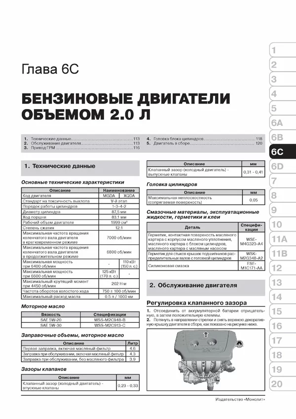 Комплект литературы по ремонту и обслуживанию Ford Focus 3 с 2011 года выпуска