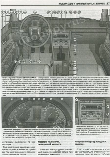 Книга: AUDI A4 (б , д) 2004-2007 г.в., рем., экспл., то | Ротор