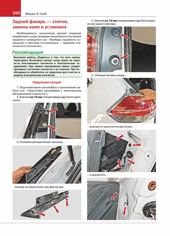 Комплект литературы по ремонту и обслуживанию Nissan X-Trail (T32)