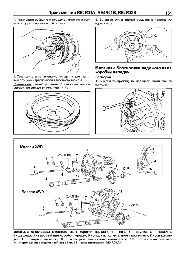 Книга: АКПП Nissan RE4R01A / RE4R01B / RE4R03B (Том 2), сер.ПРОФ. | Легион-Aвтодата