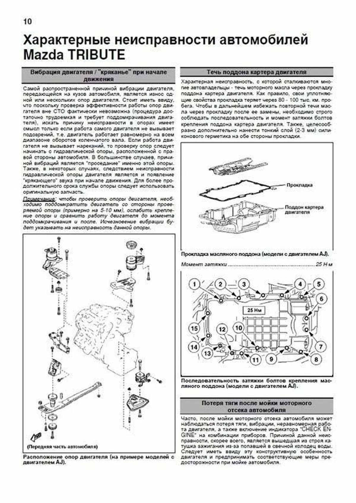 Не Работают Два Цилиндра Мазда Трибьют