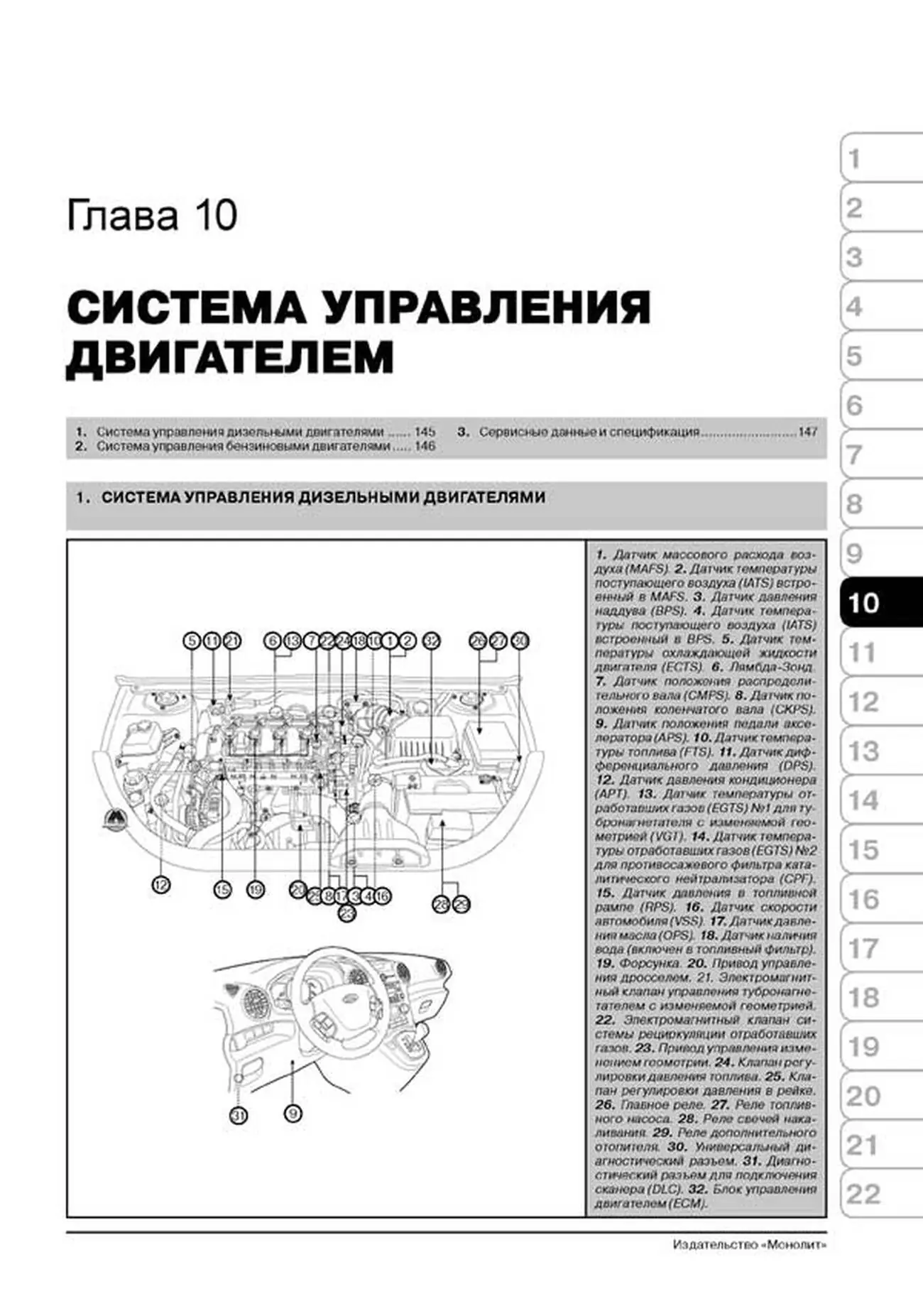 Книга: KIA CARENS / RONDO (б , д) с 2006 г.в., рем., экспл., то, сер. ЗС | Монолит