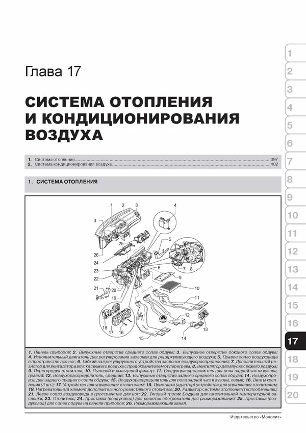 Комплект литературы по ремонту и обслуживанию Skoda Octavia с 2008 года выпуска