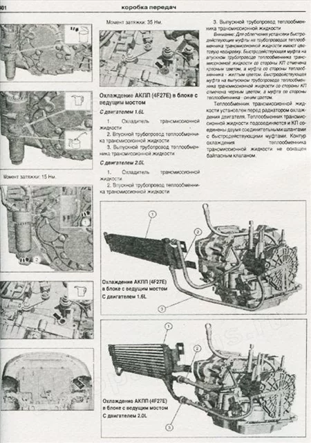 Комплект литературы по ремонту и обслуживанию Ford Focus 2 с 2004 года выпуска