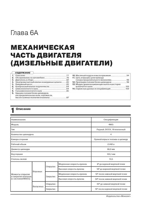 Комплект профессиональной литературы по ремонту и обслуживанию MITSUBISHI PAJERO SPORT бензин / дизель с 2019 года выпуска