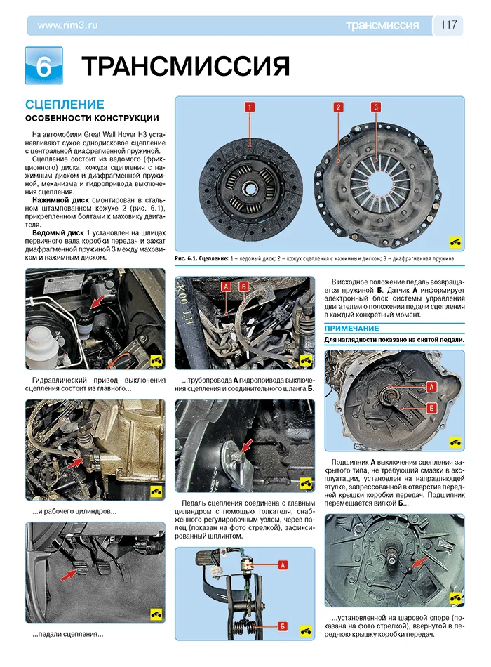 Книга: GREAT WALL HOVER H3 (б) с 2010 г.в., рем., экспл., то, сер. РБП | Третий Рим