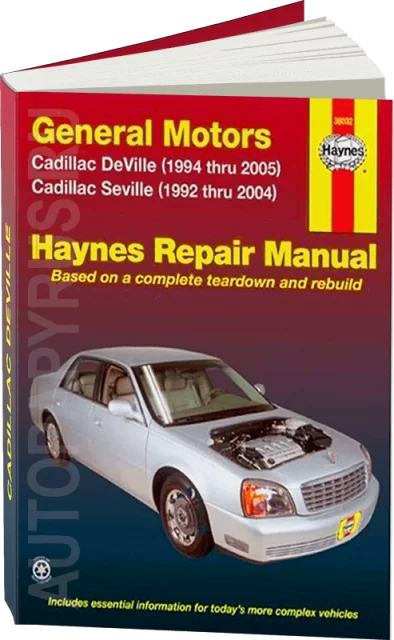 Книга: CADILLAC DEVILLE / SEVILLE (б) 1992-2005 г.в., рем., экспл., то | Haynes