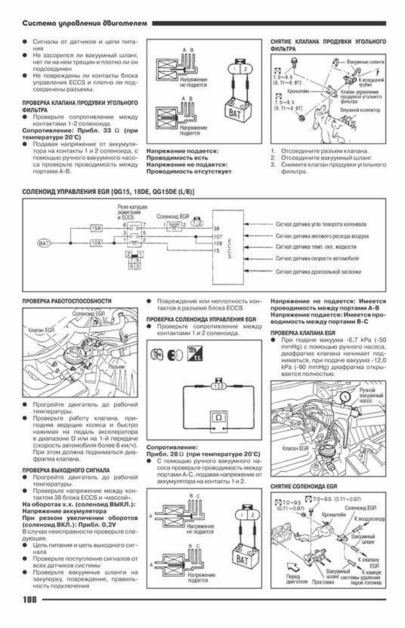 Обучение Дроссельной Заслонки Ниссан Тино QG18DE