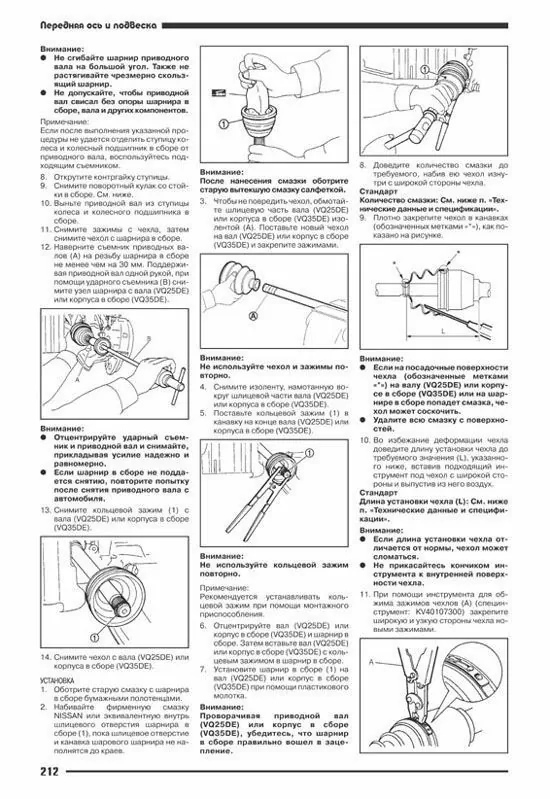 Комплект литературы по ремонту и обслуживанию Nissan Teana с 2008 года выпуска