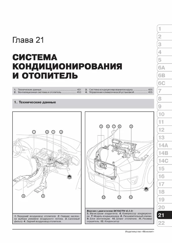 Комплект литературы по ремонту и обслуживанию Mazda CX-5 с 2011 года выпуска
