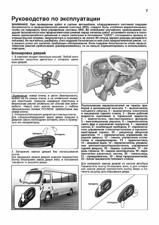 Комплект литературы по ремонту и обслуживанию Hyundai County