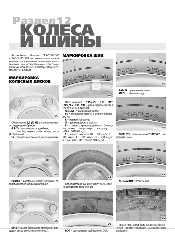 Книга: ВОЛГА (ГАЗ 31105-501 / 590) (б) рем., экспл., то, Ч/Б. фото., сер. ШАР | Третий Рим