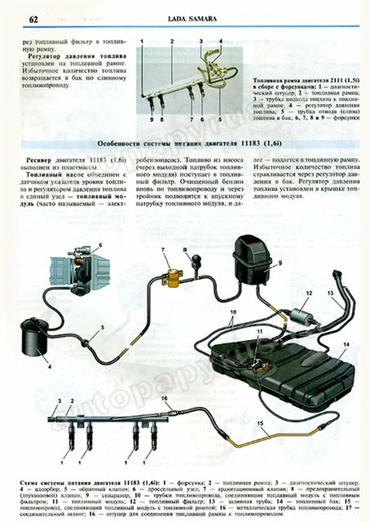 Книга: LADA 115 | SAMARA (ВАЗ 2115) (б) рем., экспл., то, ЦВЕТ. фото., сер. ЯРС | Мир Автокниг