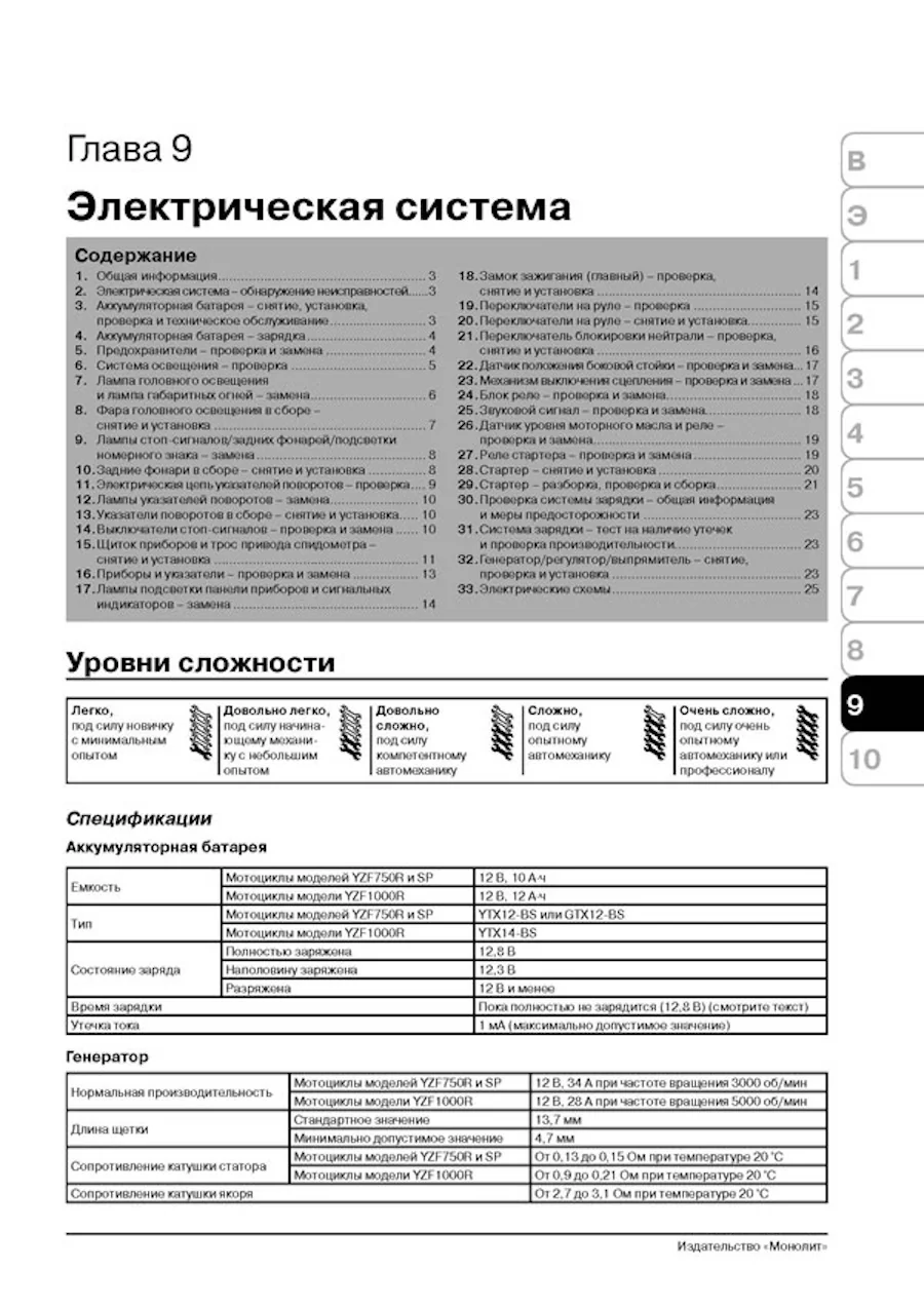Книга: YAMAHA YZF750R / YZF750SP / YZF1000R THUNDERACE (б) 1993-2000 г.в. рем., экспл., то | Монолит