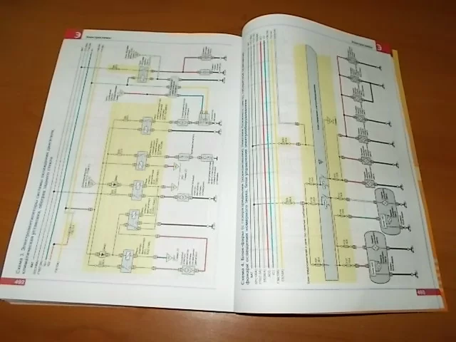 Комплект цветной литературы по ремонту и обслуживанию Honda Civic с 2006 года выпуска (4D)