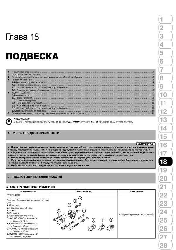 Комплект литературы по ремонту и обслуживанию Infiniti FX35 с 2003 года выпуска