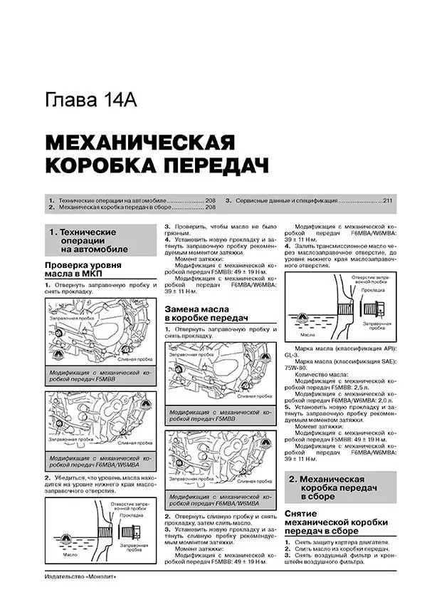 Комплект литературы по ремонту и обслуживанию Mitsubishi Outlander c 2012 года выпуска