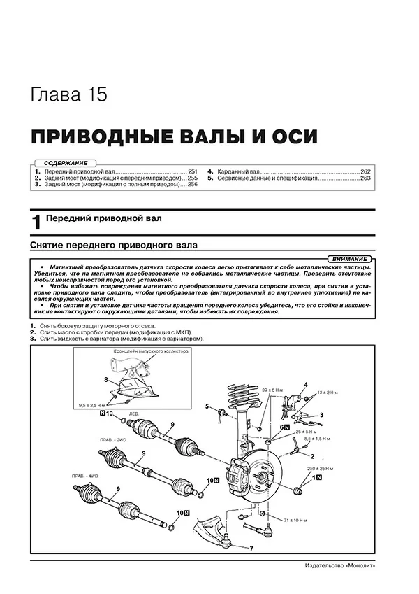 Книга: MITSUBISHI ASX / RVR / OUTLANDER SPORT (б) c 2019 г.в., рем., экспл., то | Монолит