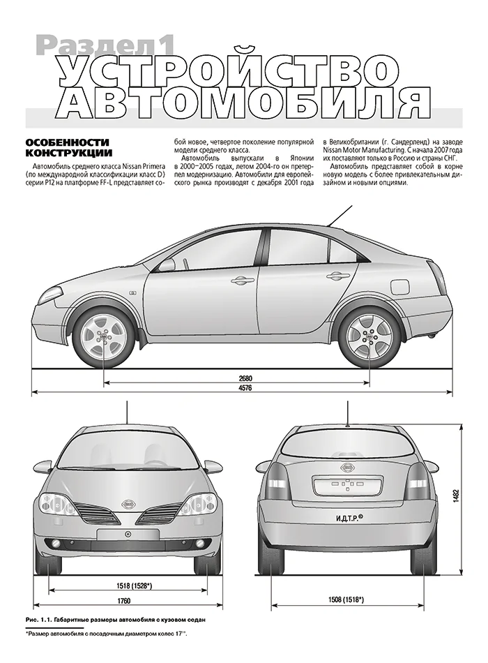Книга: NISSAN PRIMERA (б) 2002-2007 г.в. рем., экспл., то, Ч/Б фото., сер. ШАР | Третий Рим
