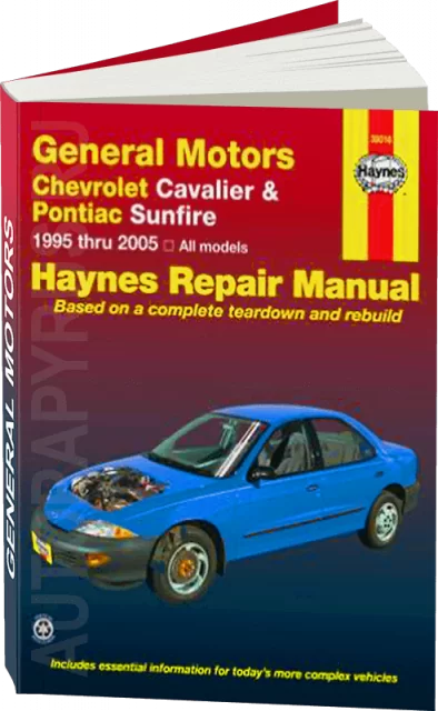 Книга: CHEVROLET CAVALIER / PONTIAC SUNFIRE (б) 1995-2005 г.в., рем., экспл., то | Haynes
