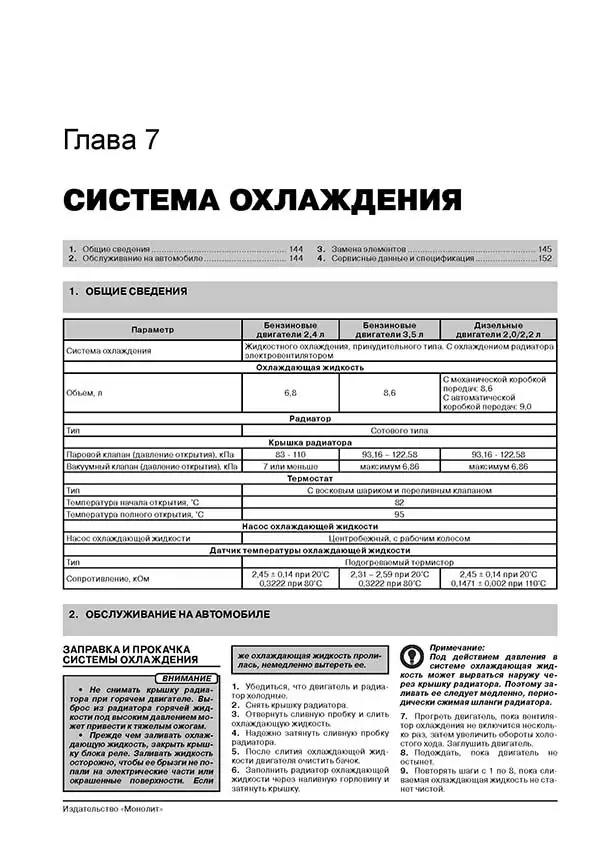 Комплект литературы по ремонту и обслуживанию Kia Sorento с 2009 года выпуска