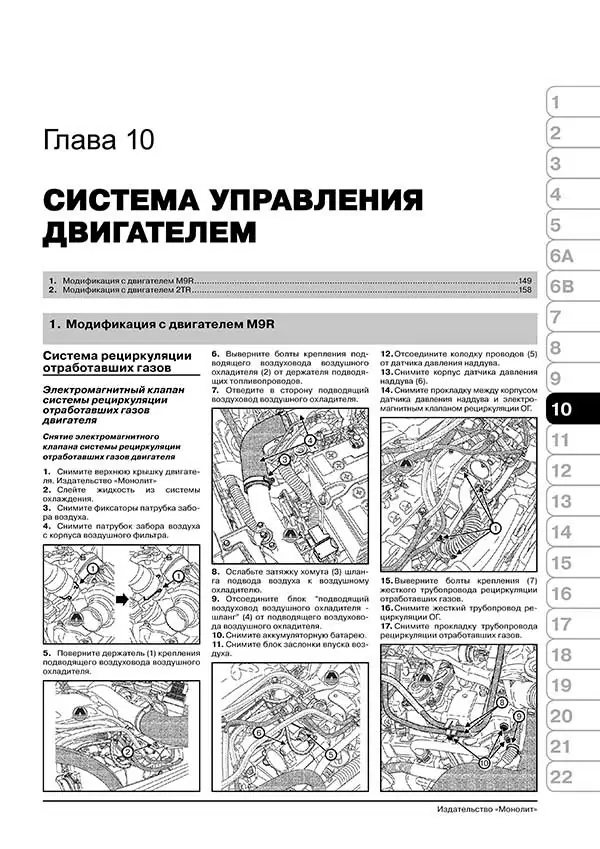 Комплект литературы по ремонту и обслуживанию Renault Koleos с 2007 года выпуска