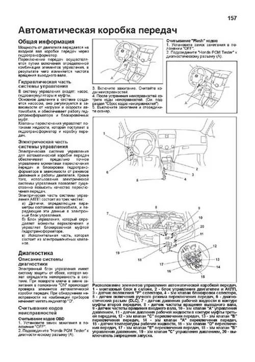 Комплект профессиональной литературы по ремонту и обслуживанию Honda Accord с 2002 года выпуска