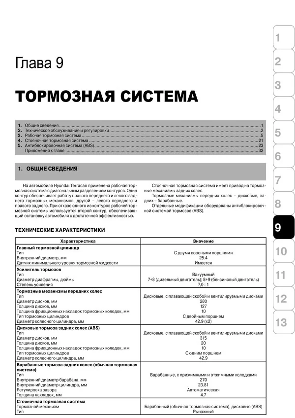 Книга: HYUNDAI TERRACAN (б , д) с 1999 г.в., рем., экспл., то | Монолит