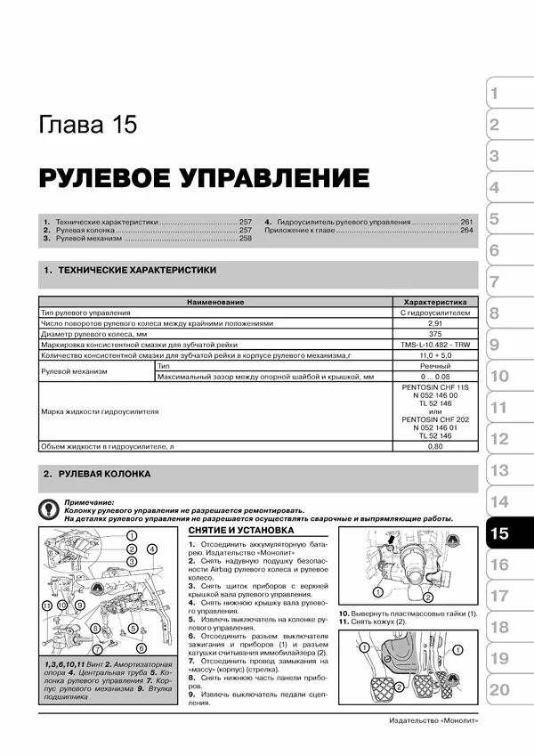 Комплект литературы по ремонту и обслуживанию Шкода Фабия с 2007 года выпуска