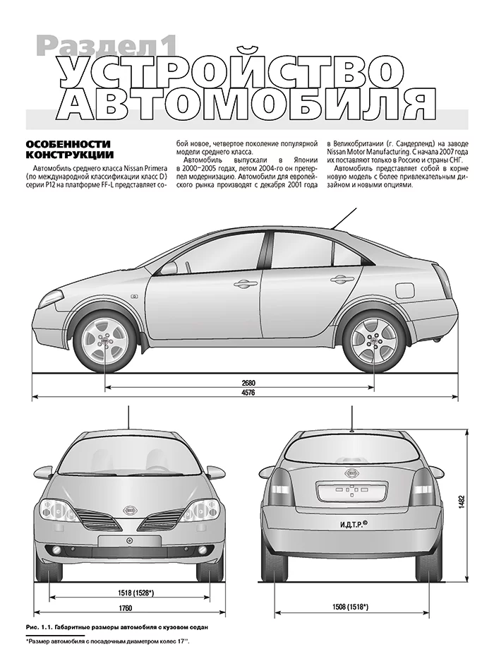 Книга: NISSAN PRIMERA (б) 2002-2007 г.в. рем., экспл., то, Ч/Б фото., сер. ШАР | Третий Рим