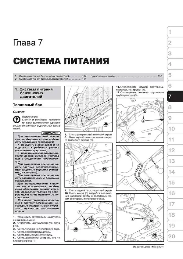 Комплект литературы по ремонту и обслуживанию Renault Fluence с 2009 года выпуска