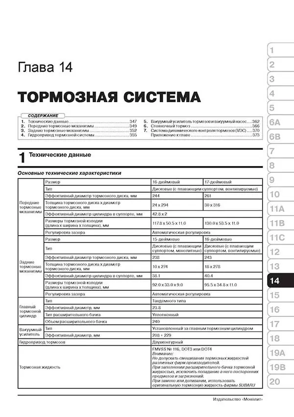 Комплект литературы по ремонту и обслуживанию Субару Форестер с 2012 года выпуска