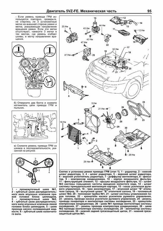 Комплект литературы по ремонту и обслуживанию Toyota Land Cruiser Prado 120 с 2002 года выпуска