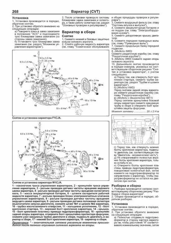 Комплект литературы по обслуживанию и ремонту Mitsubishi ASX с 2010 года выпуска