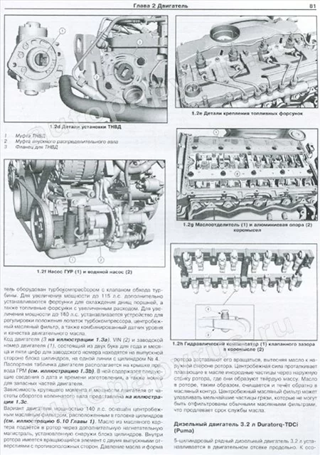 Двигатель FORD TRANSIT