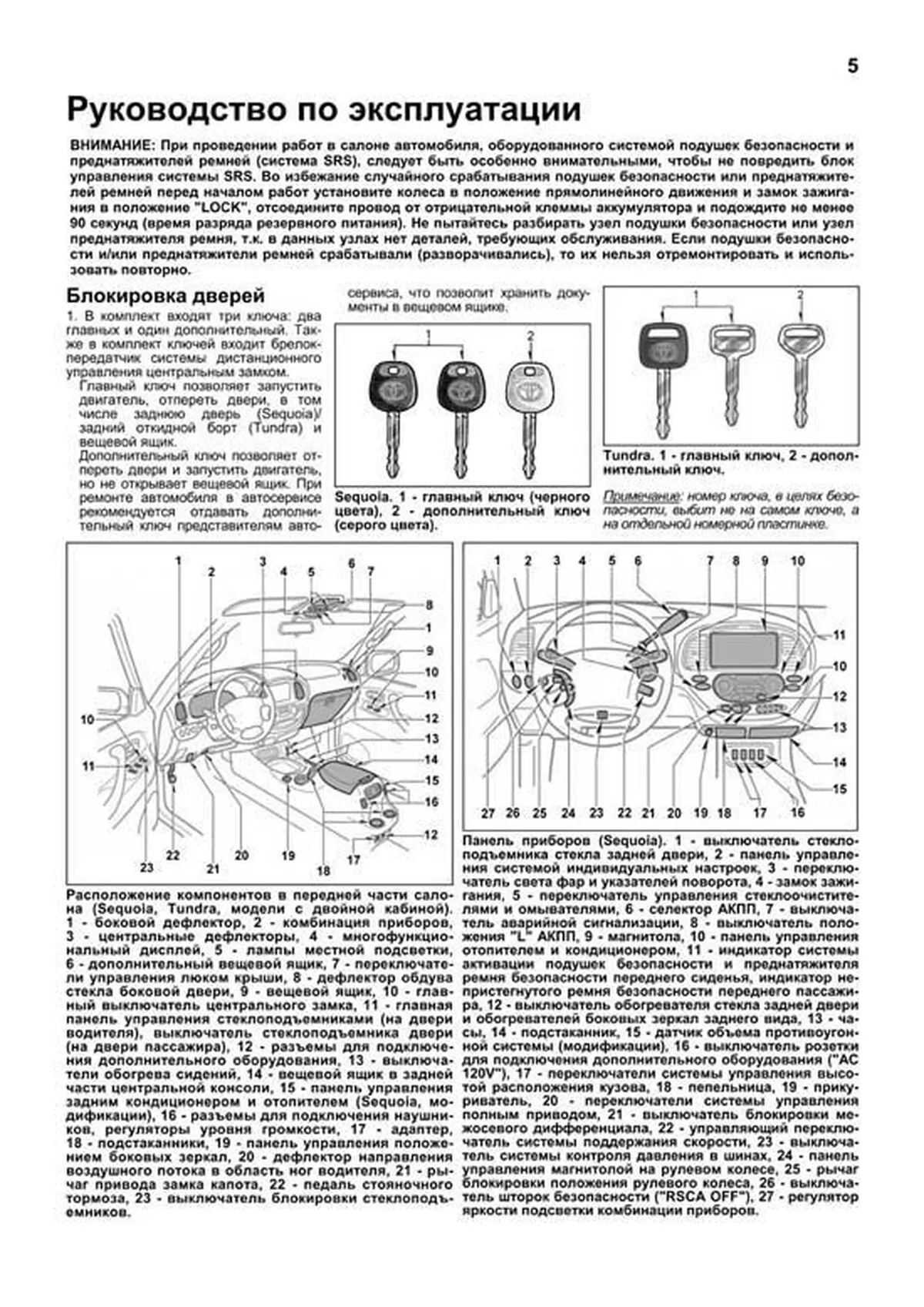 Книга: TOYOTA SEQUOIA / TUNDRA (б) 1999-2006 г.в., рем., экспл., то | Легион-Aвтодата