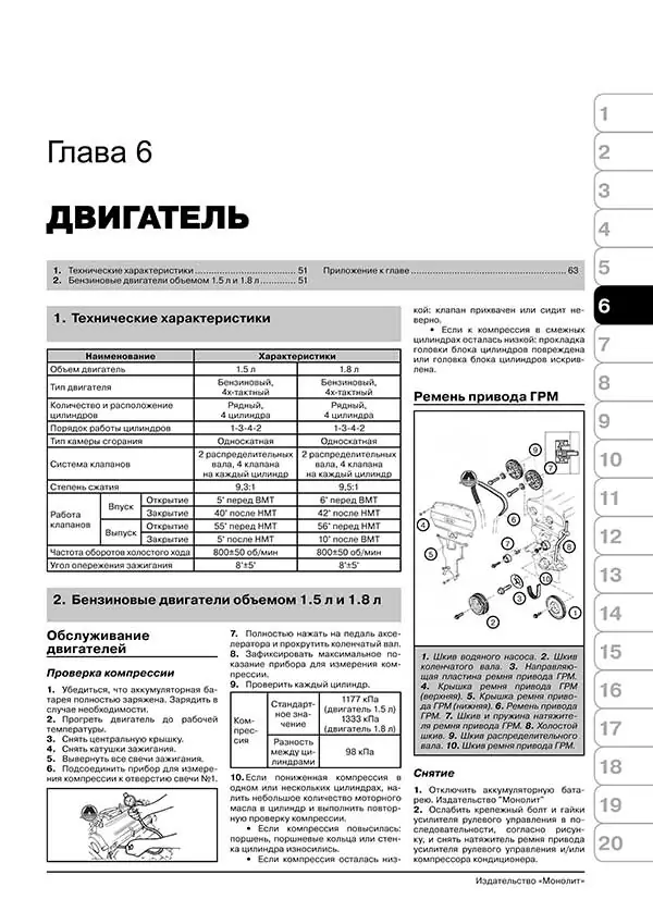 Комплект литературы по ремонту и обслуживанию Киа Спектра с 2001 года выпуска