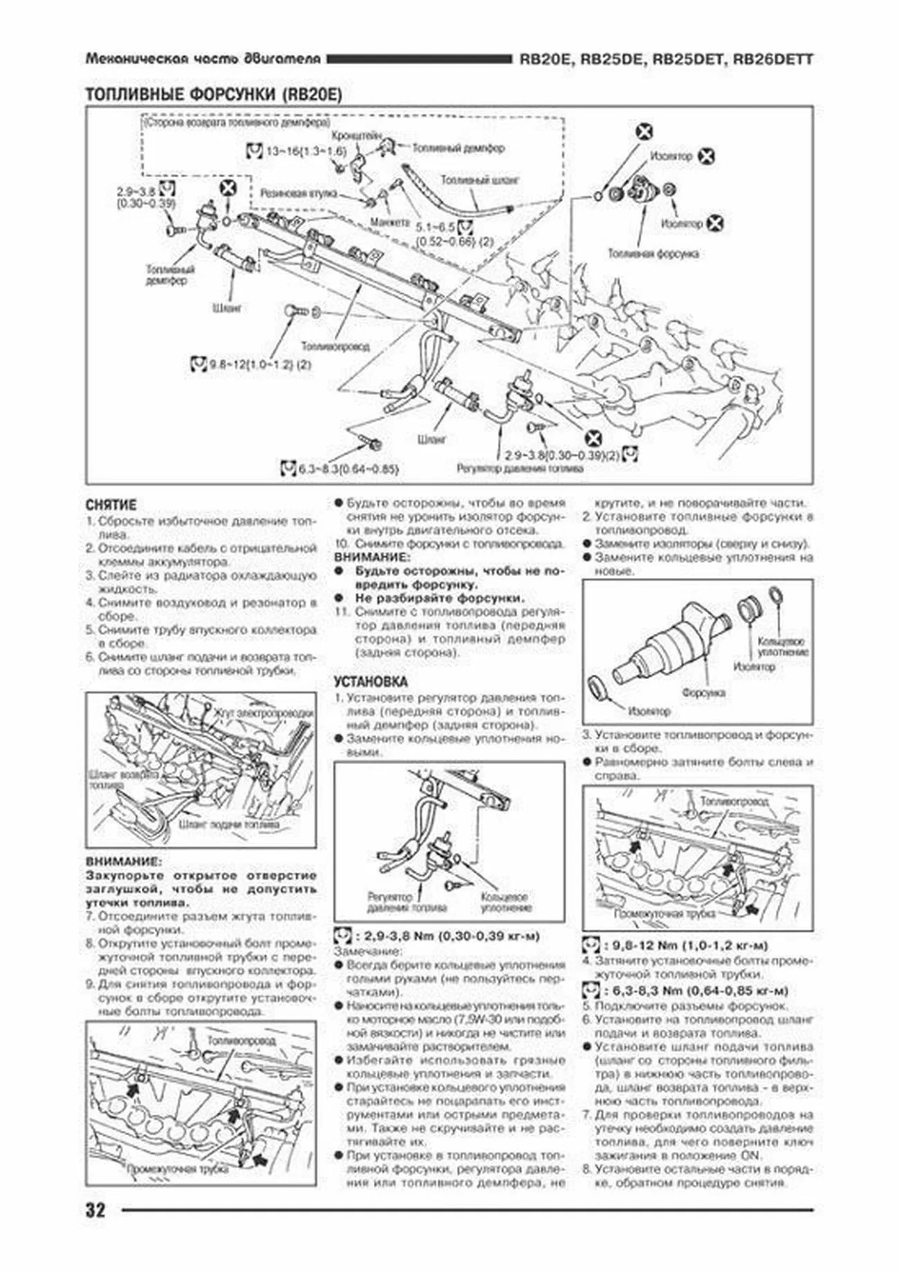 Книга: Ремонт бензиновых двигателей Nissan RB20E / RB25DE / RB25DET / RB26DETT | Автонавигатор