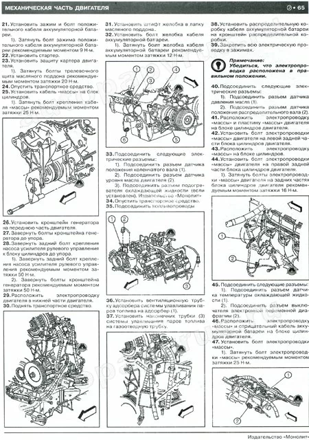 Комплект литературы по ремонту и обслуживанию Hummer H2 c 2002 года выпуска