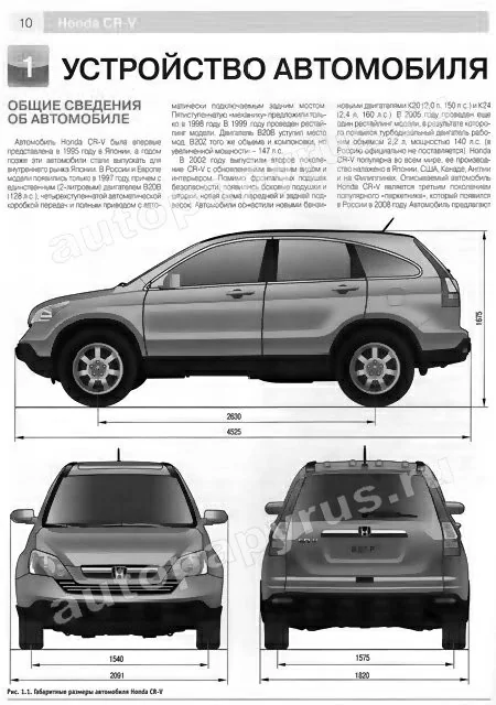 Книга: HONDA CR-V (б) с 2006 г.в., рем., экспл., то, Ч/Б фото., сер. ШАР | Третий Рим