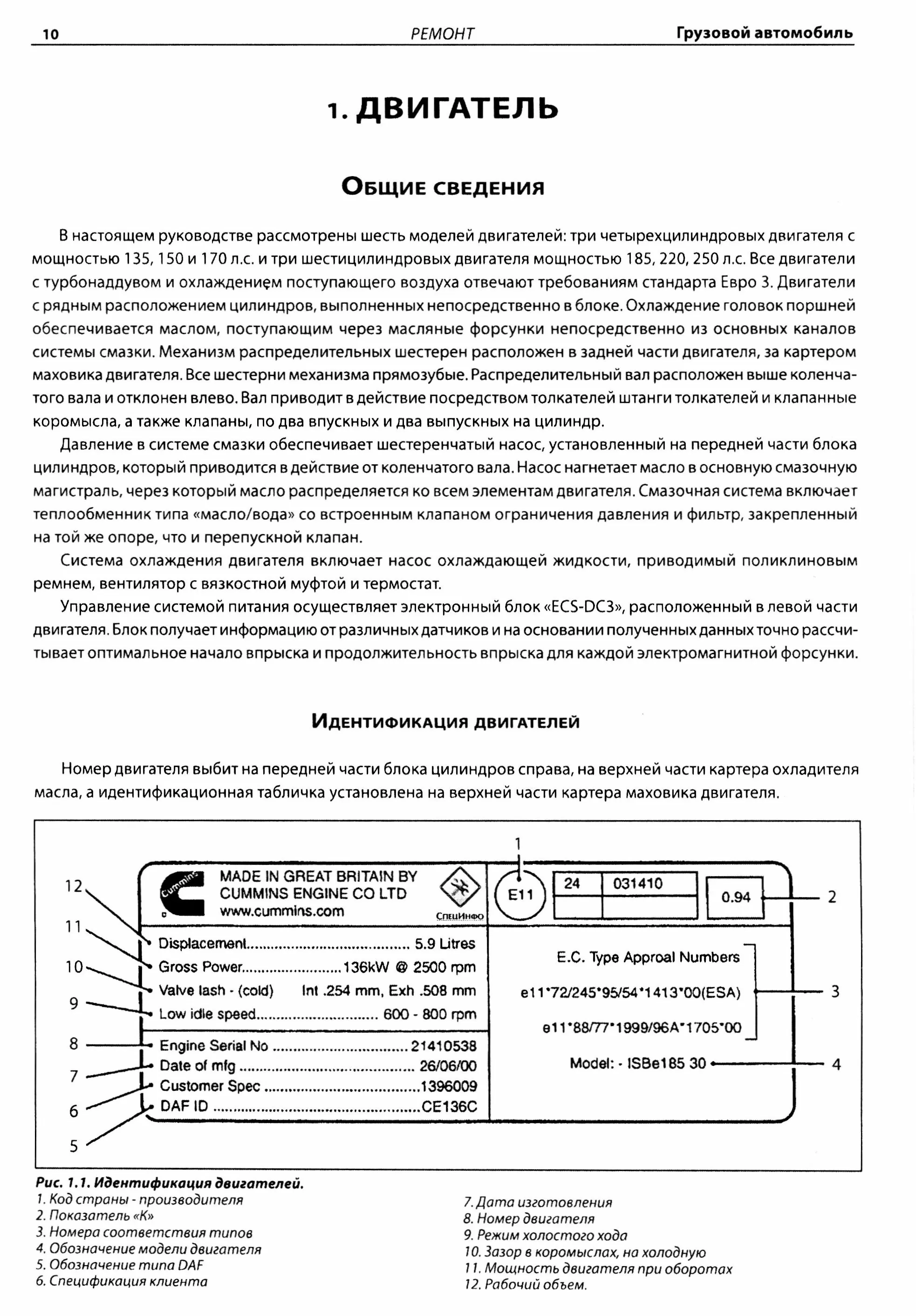 Книга: DAF LF45 / LF55 (д), рем., то + цветные электросхемы | СпецИнфо