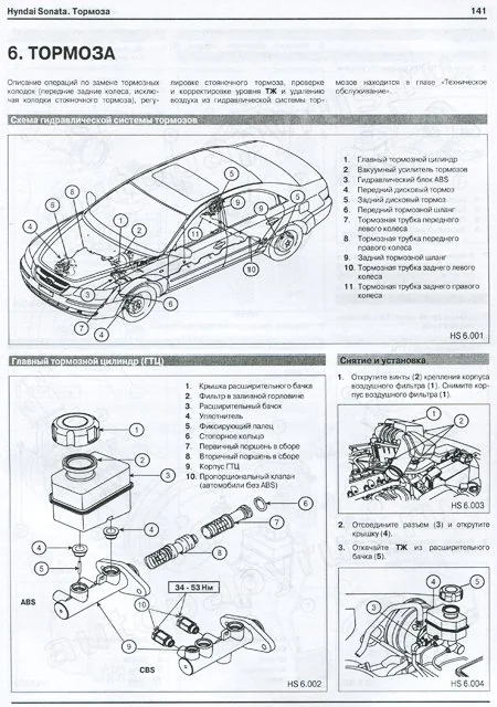 Книга: HYUNDAI SONATA NF  (б) с 2006 г.в., рем., экспл., то | Автомастер