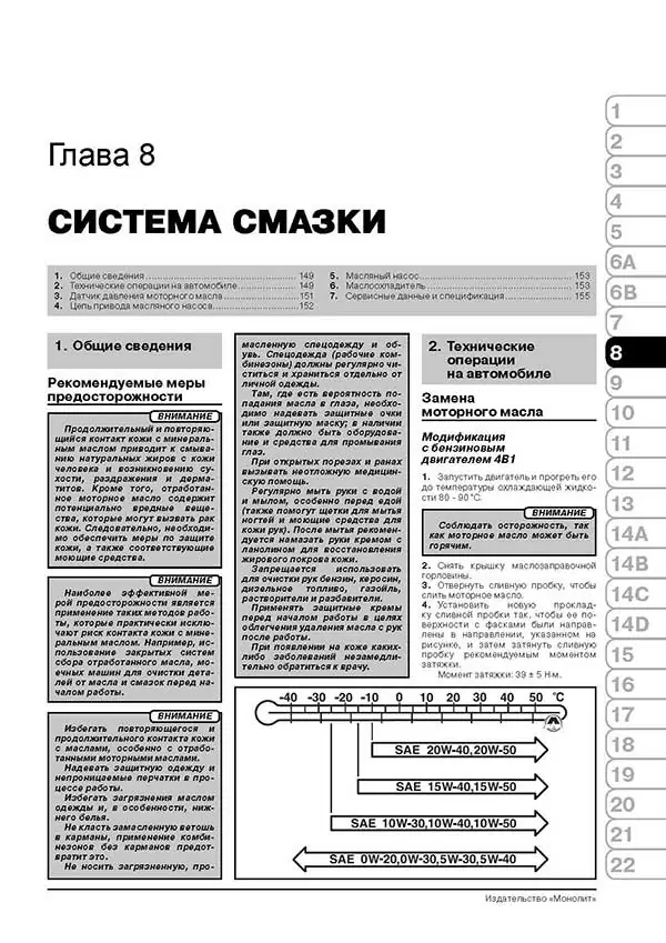 Комплект литературы по ремонту и обслуживанию Mitsubishi Outlander c 2012 года выпуска