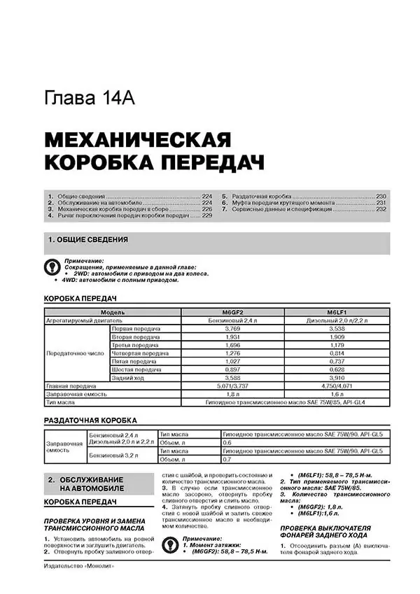 Комплект литературы по ремонту и обслуживанию Kia Sorento с 2009 года выпуска