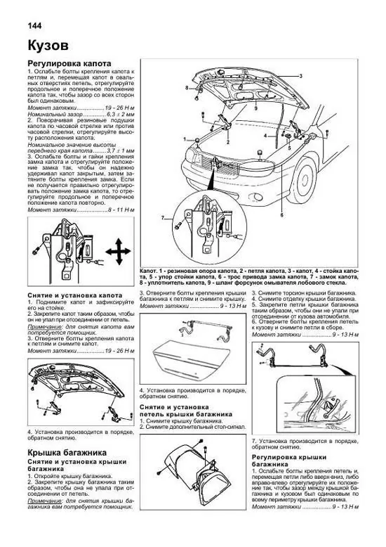 Комплект литературы по ремонту и обслуживанию Киа Спектра с 2001 года выпуска